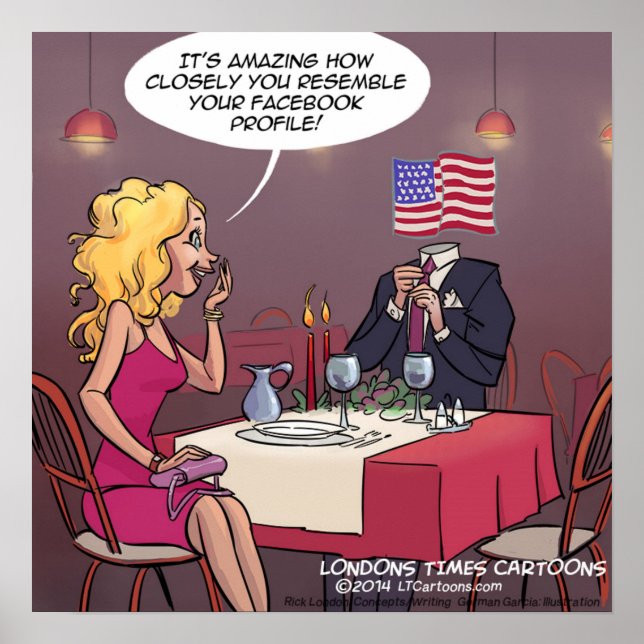 Poster Social medieprofiler & datafel (Framsidan)