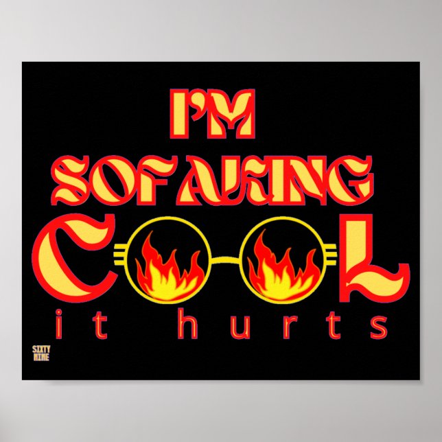 poster "SOFAKING COOLA". (Framsidan)