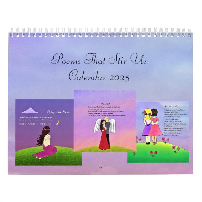 Poster som rör oss 2025-kalendervolym 2 kalender (Omslag)