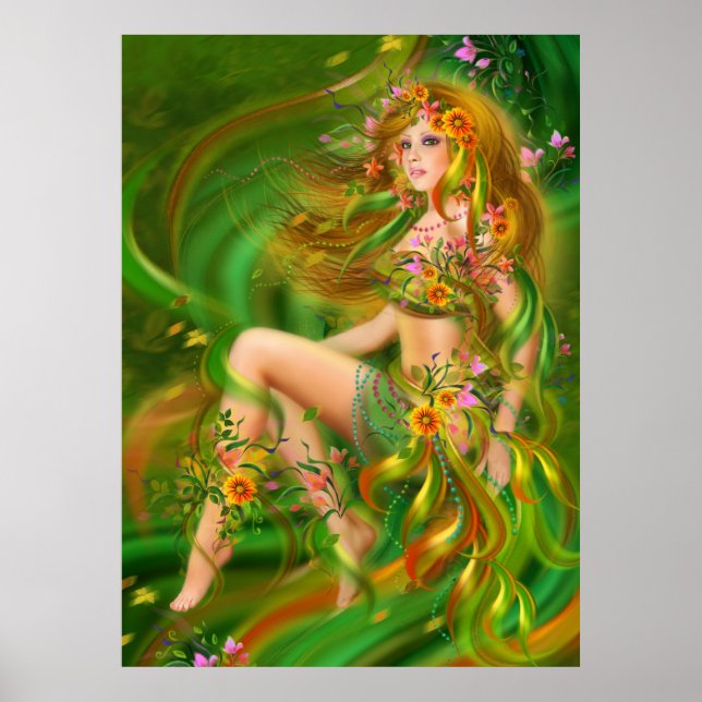 Poster sommar (Framsidan)