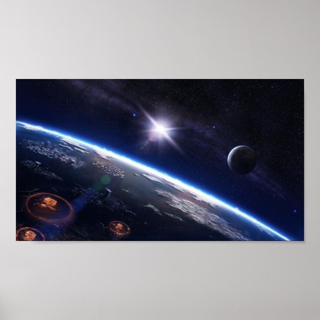 Poster "Space 1" (Framsidan)