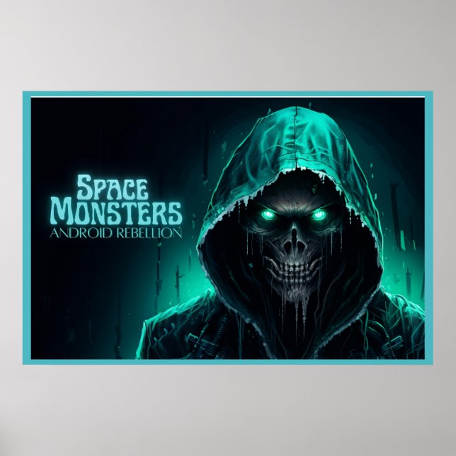Poster Space Monsters (Framsidan)