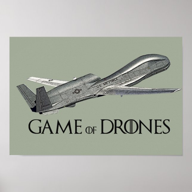 Poster spel för Drones (Framsidan)