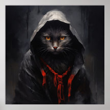 Poster Spooky Kitty Scares