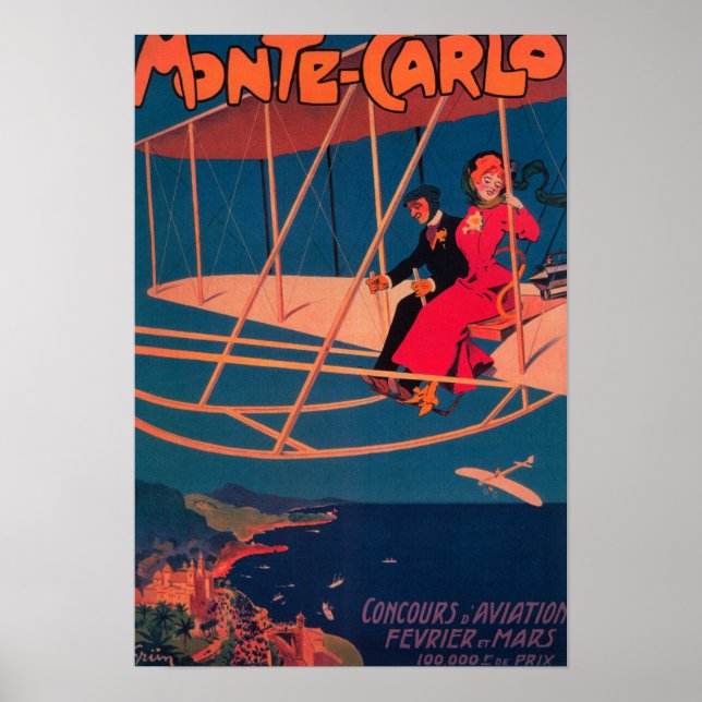 Poster Sport inom luftfarten (Framsidan)