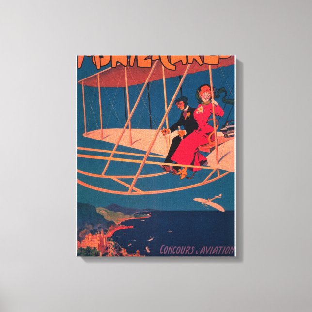 Poster Sport inom luftfarten Canvastryck (Framsida)