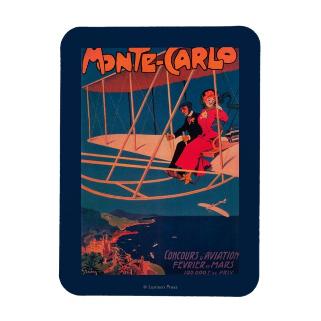 Poster Sport inom luftfarten Magnet (Vertikal)