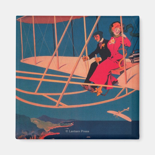 Poster Sport inom luftfarten Magnet (Framsidan)