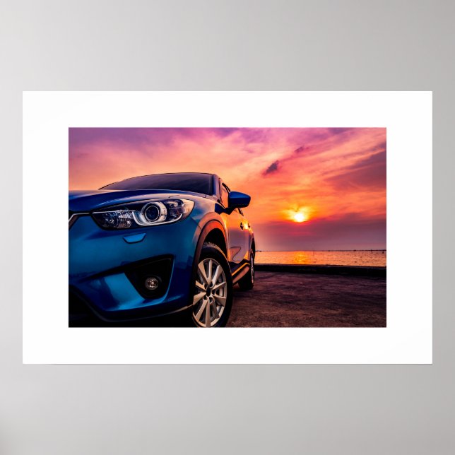 Poster sportbil (Framsidan)
