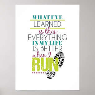 Poster springer typografisk offert