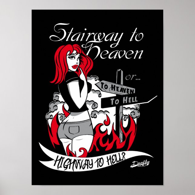 poster staIrway till helvetets fondo (Framsidan)