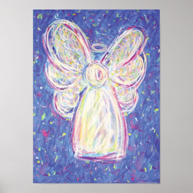 Poster Starry Night Angel Art Print (Framsidan)