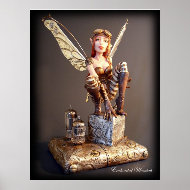 Poster "Steampunk Fairy" (Framsidan)