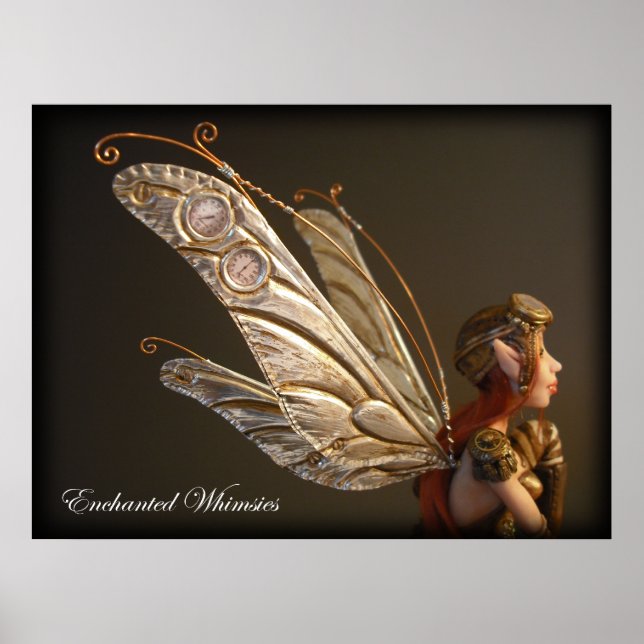 Poster "Steampunk Fairy" (Framsidan)