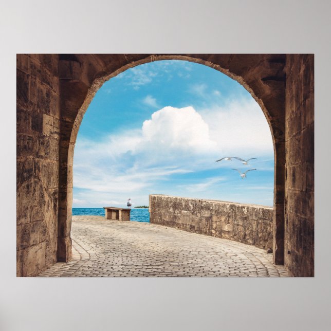 Poster stenbåge (Framsidan)