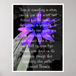Poster, stor solros med regndroppsinspiration poster