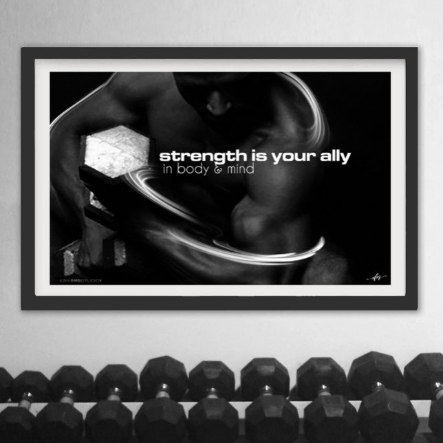Poster styrka (Strength is your ally)