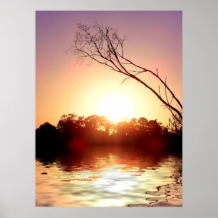 Poster SUNSET GLOW