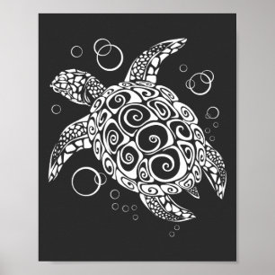 Poster, Surfer Life, Beach Älskare, Turtle Poster