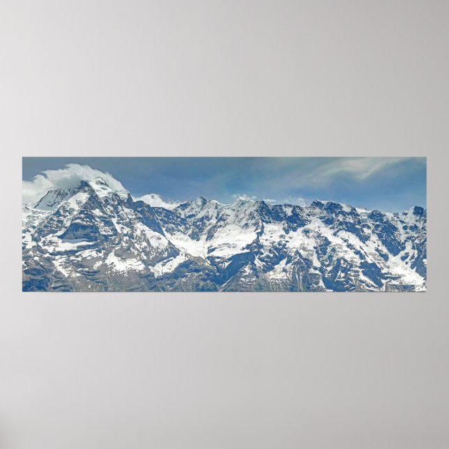 Poster Swiss Alps (Framsidan)
