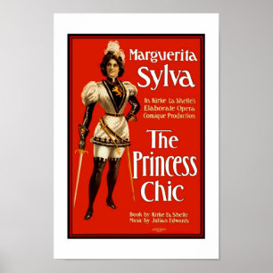 Poster teaterVintagen "Princess Chic"