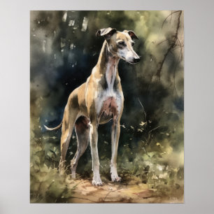 Poster textutskrift av Hund