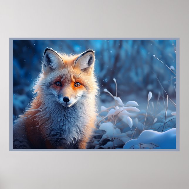 Poster The Cunning Fox of the Woods (Framsidan)