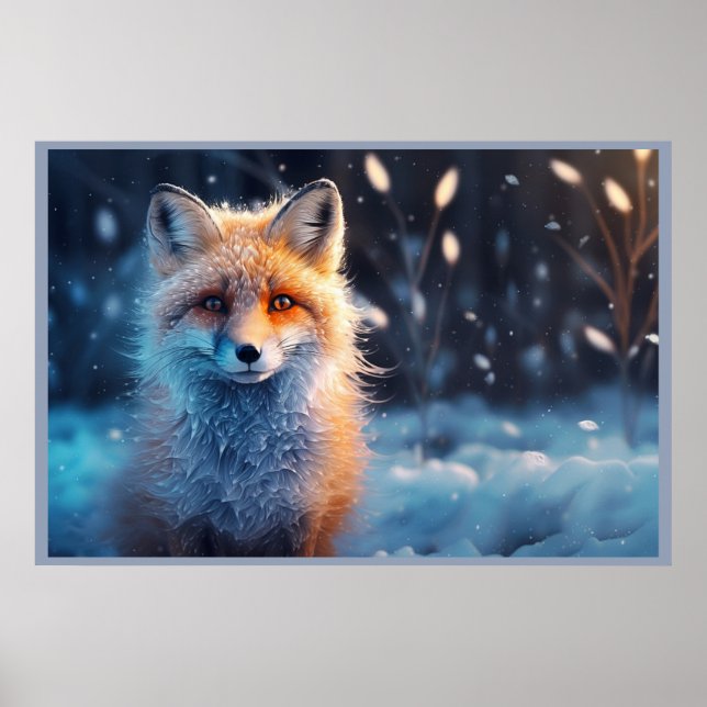 Poster The Fox of the Mysterious Forest (Framsidan)