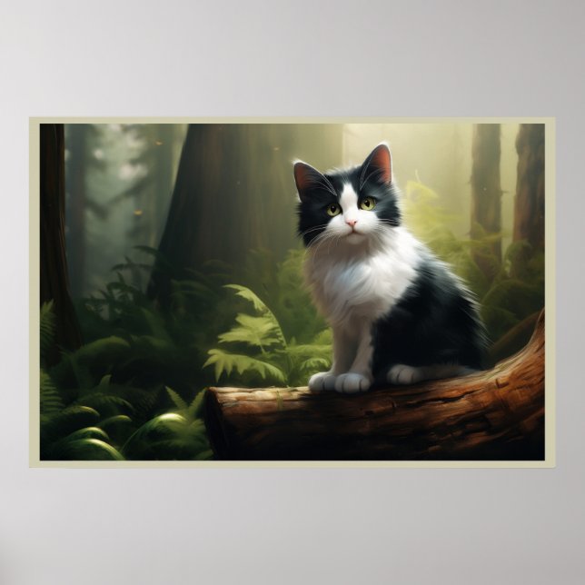 Poster The Mystery of Wild Cats (Framsidan)