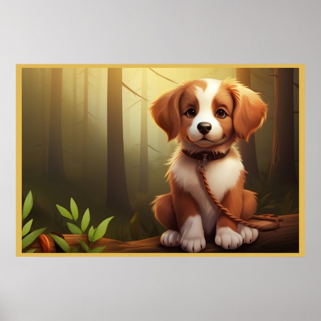 Poster The Mystery of Wild Forest Dogs (Framsidan)