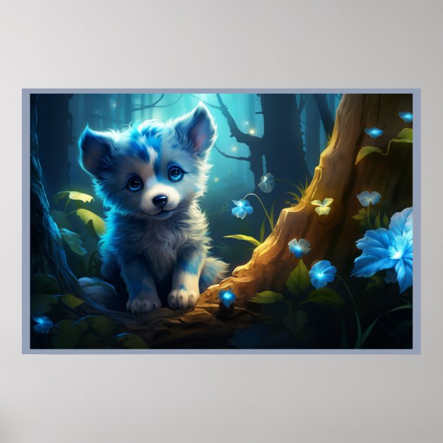 Poster The Playful Pooch's Antics (Framsidan)