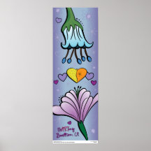 Poster - TheART Flowers - Buellton.Art
