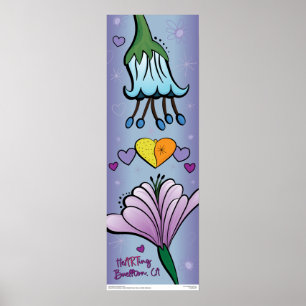 Poster - TheART Flowers - Buellton.Art