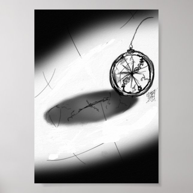 Poster tid för utskrift (Framsidan)