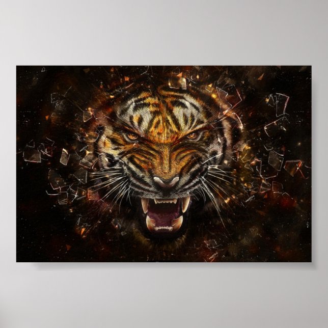Poster TIGER STEAM PUNK (Framsidan)