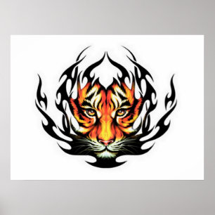 Poster tiger Tattoto