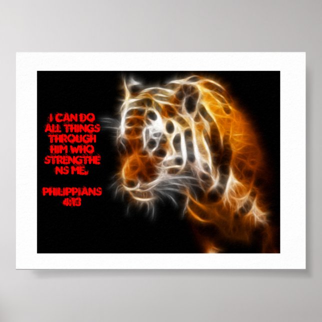 Poster tigerstyrka (Framsidan)