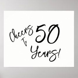 Poster till 50 år