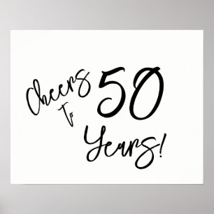 Poster till 50 år