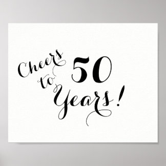 Poster till 50 år
