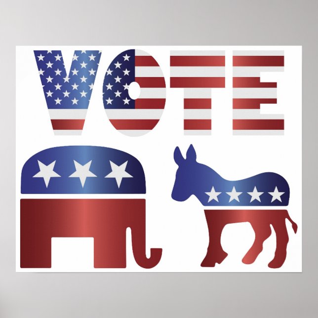 Poster till valdag (Framsidan)