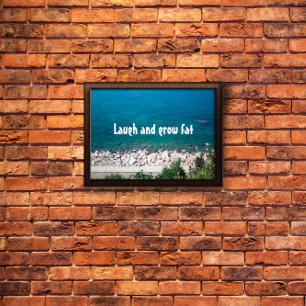 Poster tjockens ordspråk för att få kurva och växa