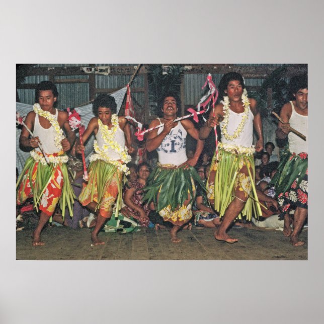 Poster, TONGAN_DANCERS_#2 Poster (Framsidan)