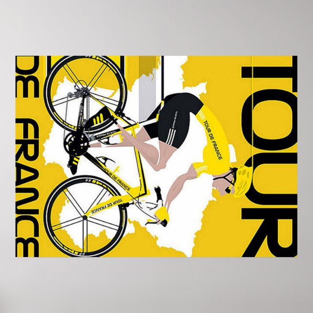 Poster Tour de Frankrike (Framsidan)