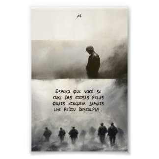 Pôster Trauma (Frase II) Fototryck