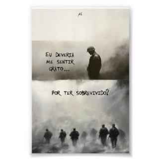 Pôster Trauma (Frase III) Fototryck