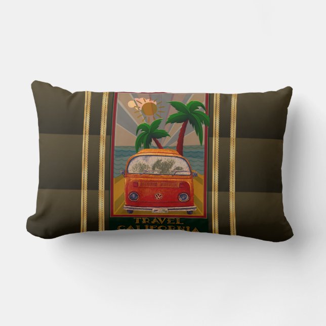 Poster:Travel California Lumbarkudde (Framsida)