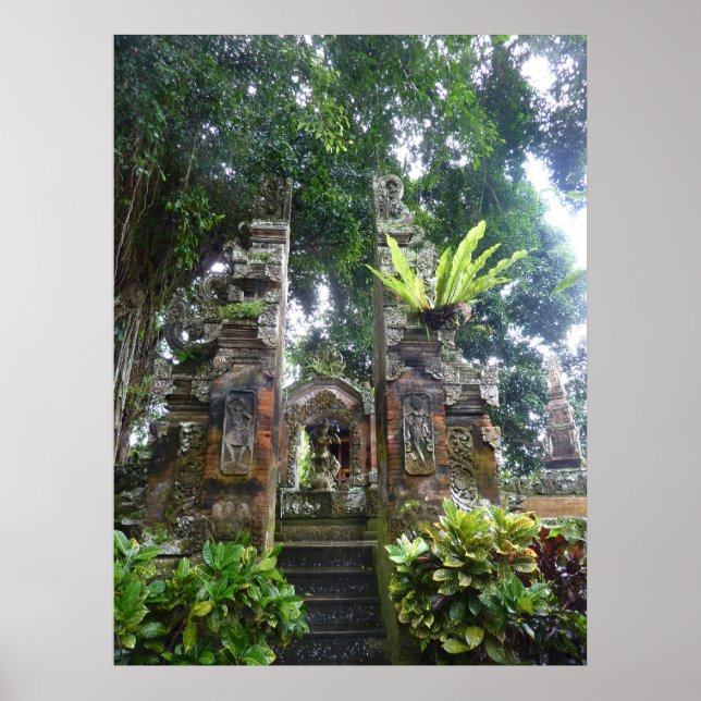 POSTER - Tropical Bali Garden (Framsidan)