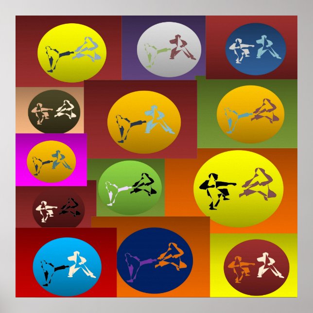 poster tryckkaratkonst (Framsidan)