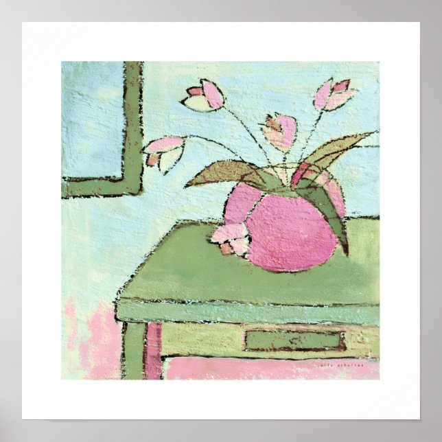 poster tulips on table (Framsidan)